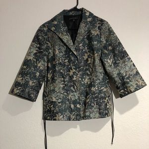 Lafayette 148 New York green blazer size 12